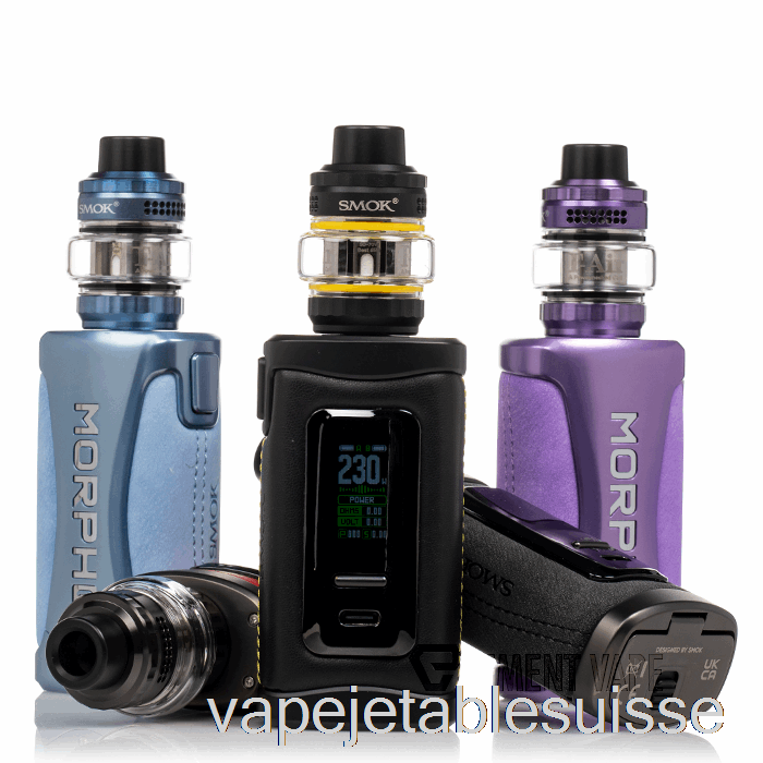 Vape Suisse Smok Morph 3 230w Kit De Démarrage Bleu Vert